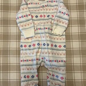 Fleece Carter’s onesie
